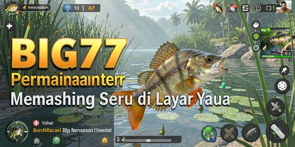 Tangkapan ikan besar dalam gameplay BIG77 yang menarik.