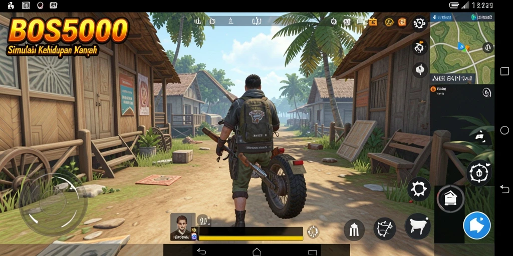 Tangkap momen seru dalam gameplay simulasi BOS5000.