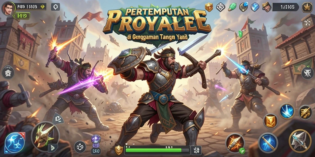 Tampilan epik pertempuran intens dalam H89 saat pemain bersaing untuk bertahan hidup.