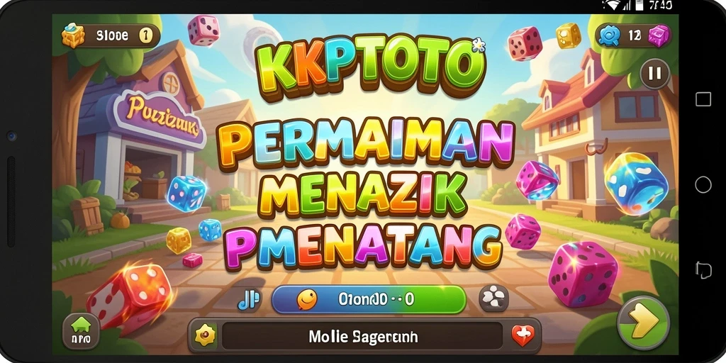 Tampilan gameplay KPKTOTO yang penuh warna dan menantang.