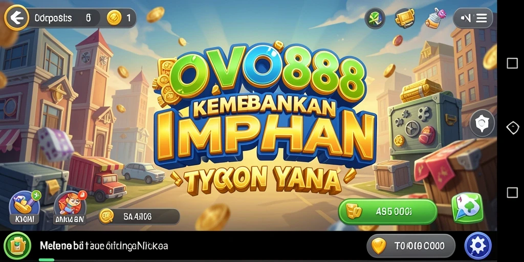 Tampilan gameplay Tycoon yang menarik dan interaktif.