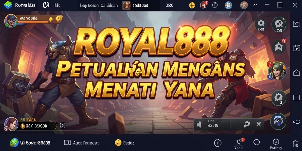 Tampilan gameplay ROYAL88 dengan petualangan yang mendebarkan.