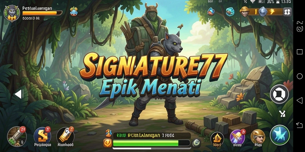 Menunjukkan gameplay seru dan tantangan di <strong>SIGNATURE77</strong>.